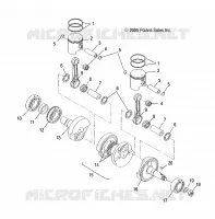 PISTON ET VILEBREQUIN
