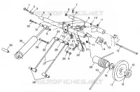 BRAS DE SUSPENSION ARRIERE 700 XCR 0985678(A) AND EUROPEAN 700 XCR E985678 (4943114311B013)