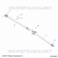 SYSTÃˆME DE TRANSMISSION, PROP SHAFT
