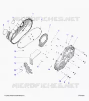SYSTÃˆME DE TRANSMISSION, CLUTCH COVER, INNER/OUTER