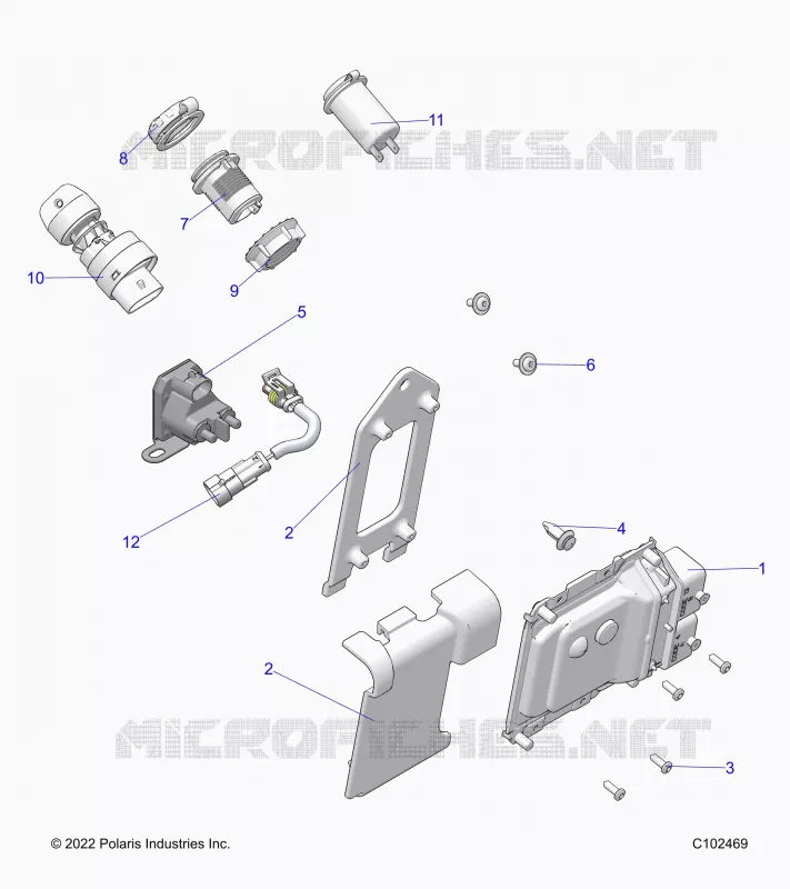 ELECTRICITE, SWITCHES, SENSORS AND ECM