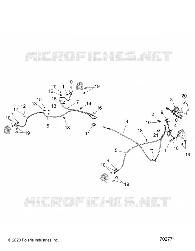 BRAKES, BRAKE LINES AND MAITRE CYLINDRE