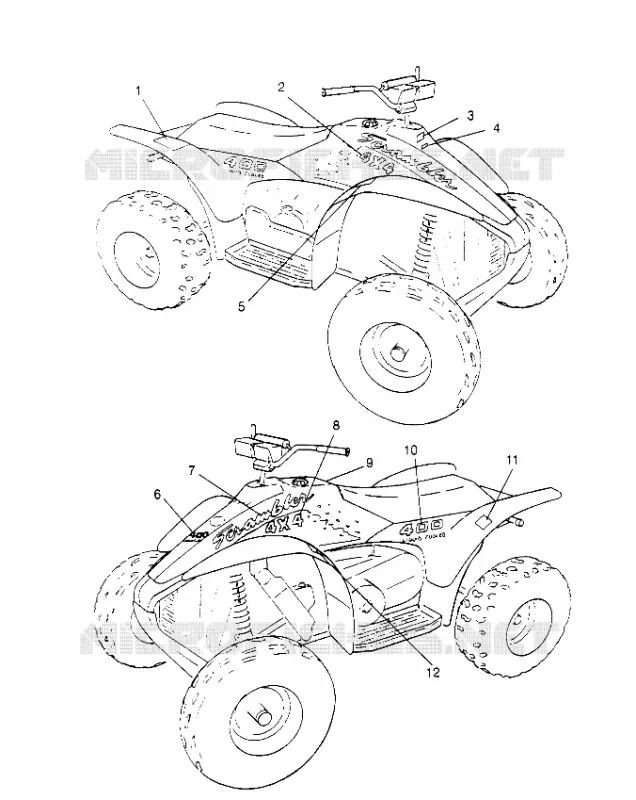 EMBLEMES Scrambler W957840 (4927252725A008)