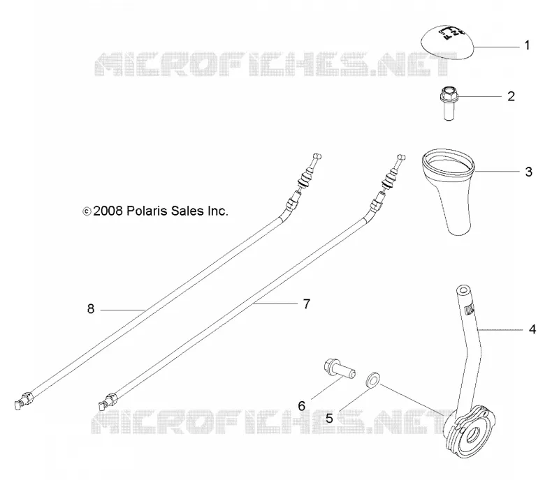 DRIVE TRAIN, SELECTEUR DE VITESSE