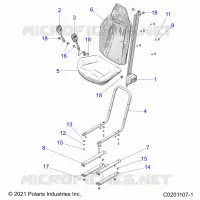 SIEGE, MOUNTING AND BELTS