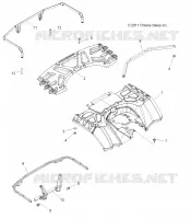 HABITACLE ARRIERE and REAR RACK