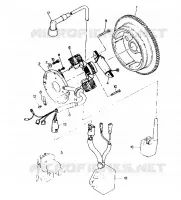 STATOR ASSEMBLY Trail Boss