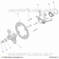 SUSPENSION AVANT CARRIER- Z22NAE99FK/NK (C0704127-2)