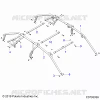 CHASSIS, CAB CADRE