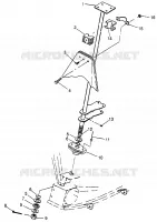COLONNE DE DIRECTION Sport 400L W97BA38C and Trail Blazer W97BA25C (4940124012B008)