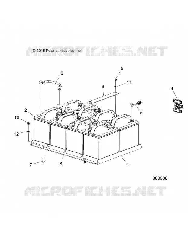 BATTERIE, AGM, 6V PERF
