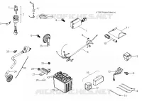 BOUTONS, HARNESS and PARTS