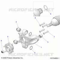 SUSPENSION, PORTE BAGAGES ARRIERE AND HUB