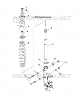 SUSPENSION, SUPPORT AVANT