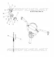 MOTEUR, ACCELERATEUR CONTROL ASM.