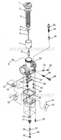 CARBURATEUR STORM 0975782, STORM S.E. H975782, EUROPEAN STORM S.E. E975782, (4937823782D005)
