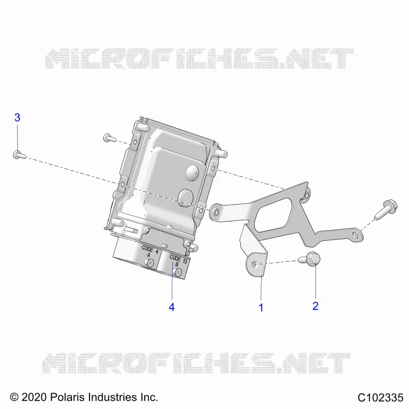 ELECTRICITE, ECU MOUNTING