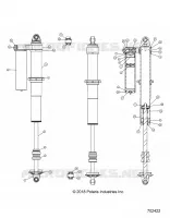 SUSPENSION ARRIERE SHOCK INTERNALS