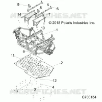 CHASSIS, MAIN FRAME AND SKID PLATES