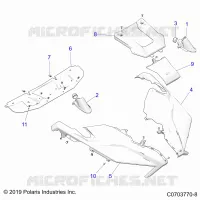 CAPOT NON RC- Z22M4Z92AS/BS (C0703770-8)