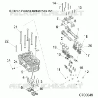 ENGINE, CULASSE AND VALVES