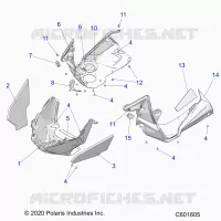 CARROSSERIE AVANT ASM./FENDERS