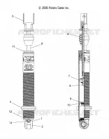 AMORTISSEUR ARRIERE (7043260)