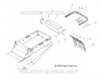 PARE CHOCS ARRIERE, HITCH, AND SNOW FLAP