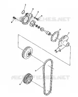 POMPE A EAU 400 XC (4920122012032A)