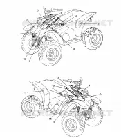 EMBLEMES Trail Blazer W957221 (4930363036A008)