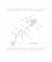 BRAKES, PEDAL AND MAITRE CYLINDRE MOUNTING