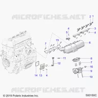 ADMISSION MANIFOLD AND FUEL RAIL