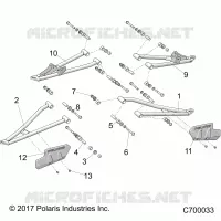 SUSPENSION AVANT CONTROL ARMS