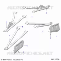 SUSPENSION AVANT A-ARMS