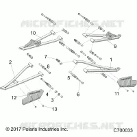 SUSPENSION AVANT CONTROL ARMS