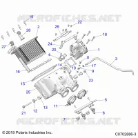 ENGINE, PRISE D'AIR MANIFOLD