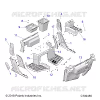 PLANCHER AVANT- R19RSK99AS/A9/AD/BS/B9/BD (C700455)