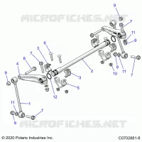 SUSPENSION, FRONT BARRE STABILISATRICE