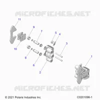 BRAKES, ETRIER DE FREIN AVANT
