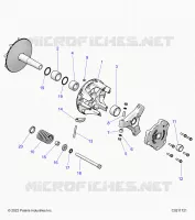 SYSTÃˆME DE TRANSMISSION, PRIMARY CLUTCH