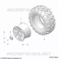 ROUES, REAR