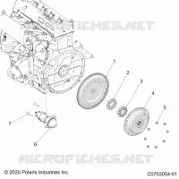 DEMARREUR, FLYWHEEL AND RELATED