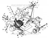 SUPPORT MOTEUR 4x4 300 W958130 (4930183018A009)