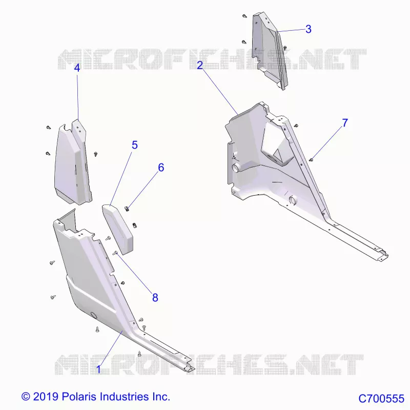 CARROSSERIE ARRIERE FENDERS