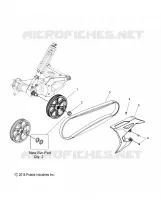 SYSTÈME DE TRANSMISSION, DRIVEN SPROCKET, BELT AND GUARD