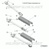 SYSTEME DE TRANSMISSION, FRONT, MID, REAR PROP SHAFT