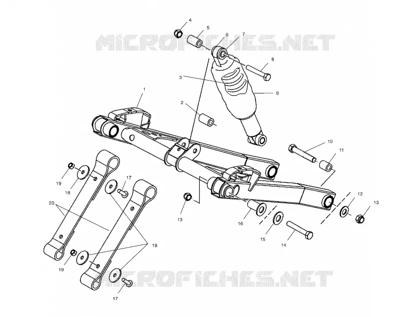 BRAS DE SUSPENSION AVANT