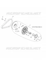 SYSTÈME DE TRANSMISSION, SECONDARY CLUTCH