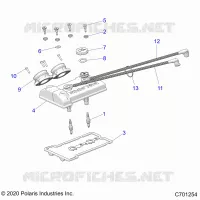 ENGINE, THROTTLE BODY AND COUVERCLE SOUPAPE
