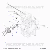 ENGINE, CORPS DE PAPILON AND FUEL RAIL